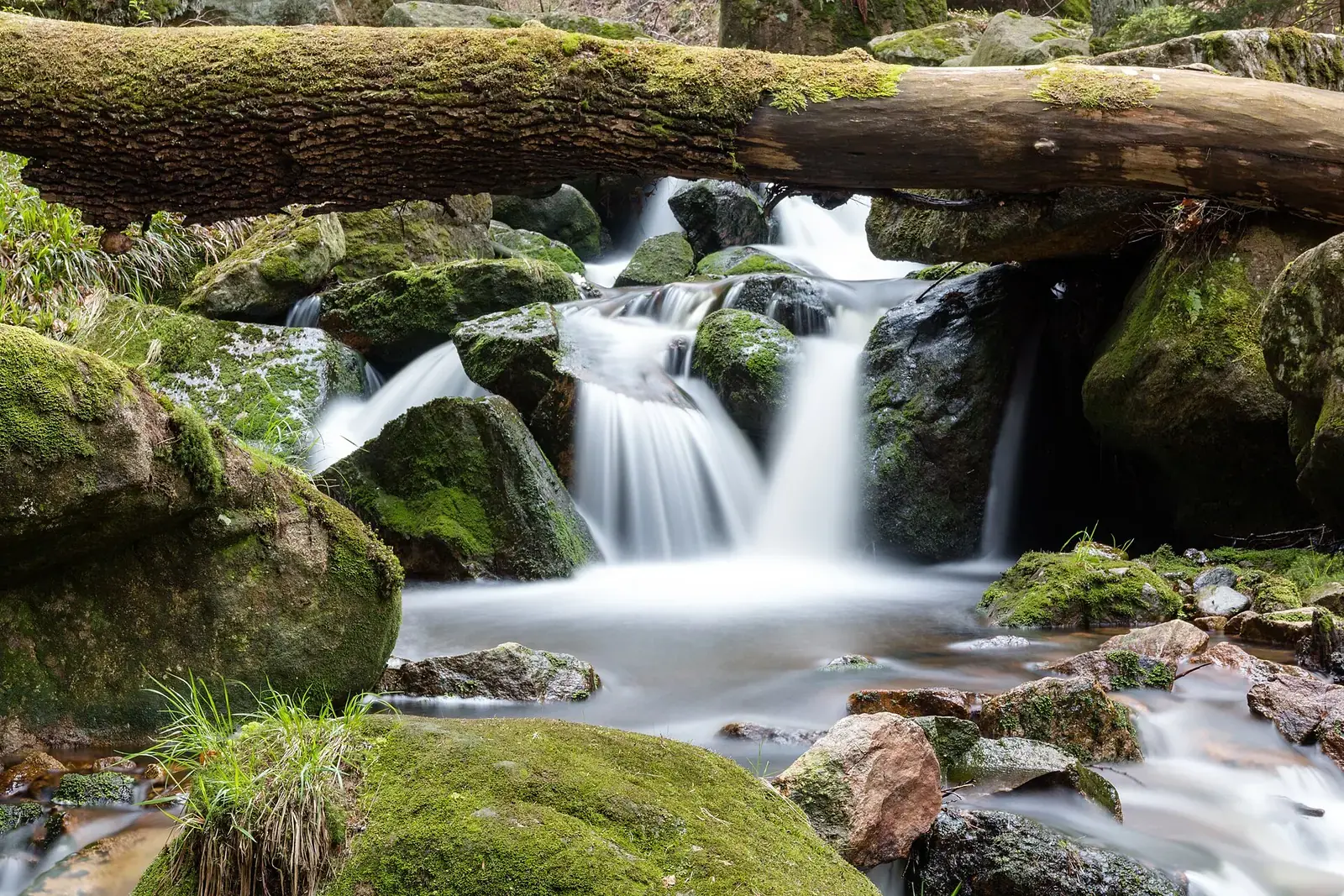 Die Ilsefälle im Ilsetal bei Ilsenburg