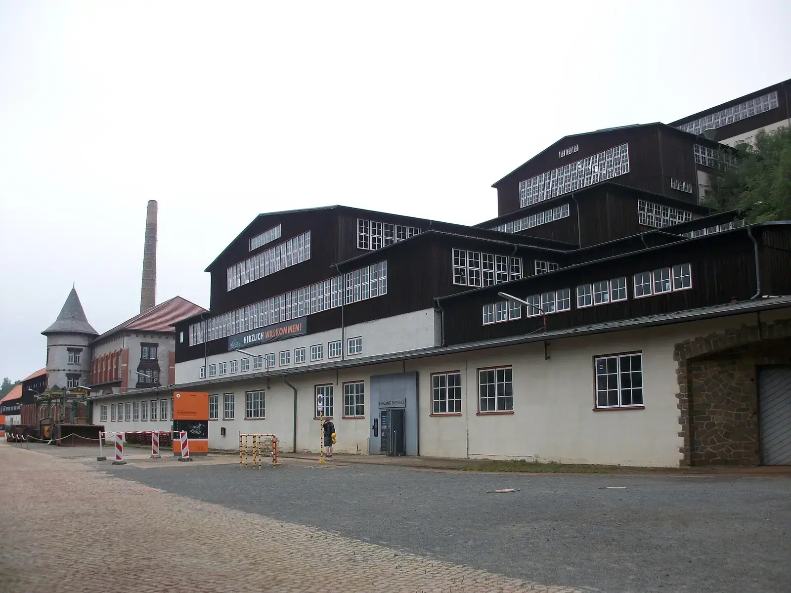 Tagesanlagen des Erzbergwerks Rammelsberg in Goslar