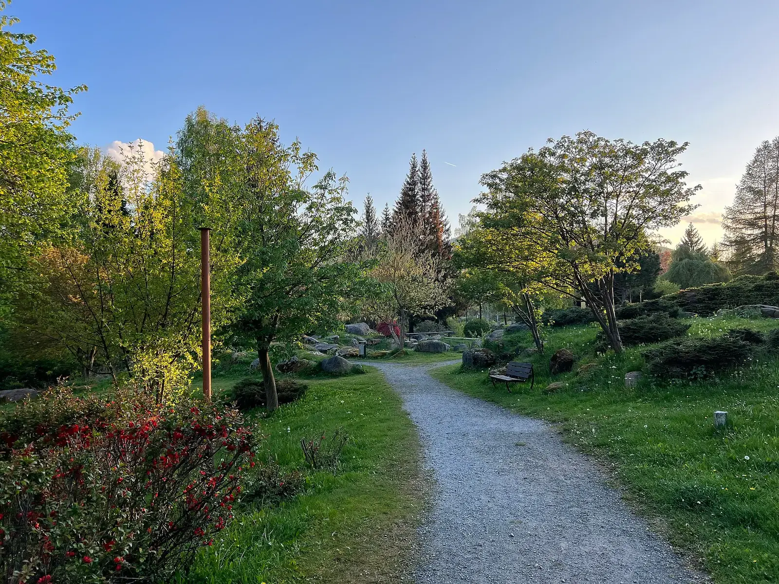 Kurpark in Schierke am Fuß des Brockens