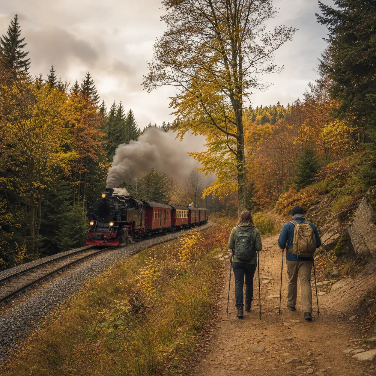 Brockenbahn oder Wandern? So kommst du auf den Brocken