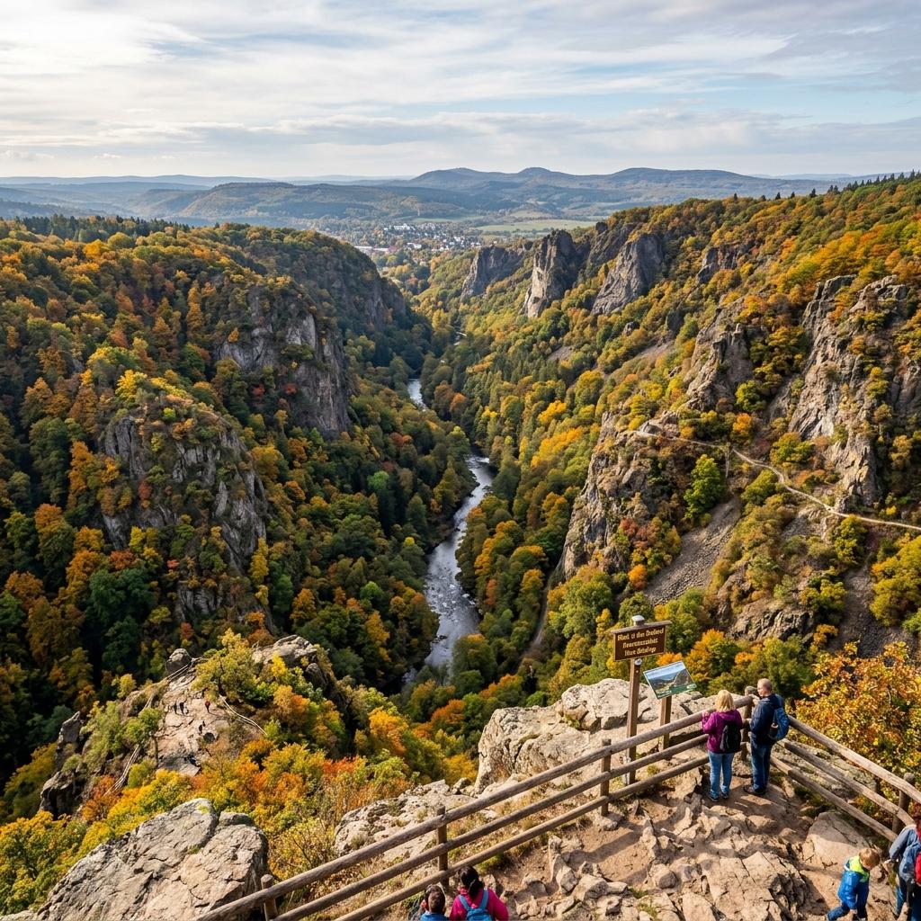 Hexentanzplatz Thale – Aussicht, Seilbahn und Bodetal – Bild 2